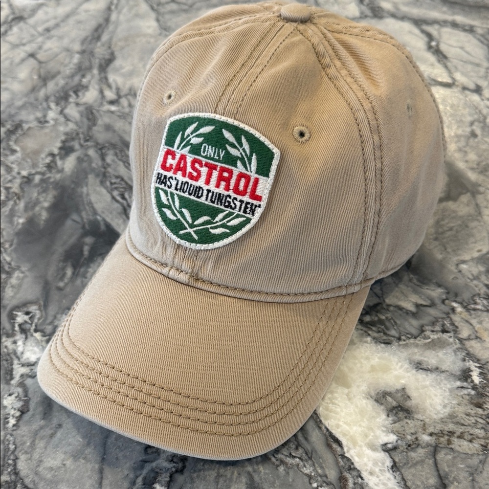 Castrol Tan Baseball Cap
